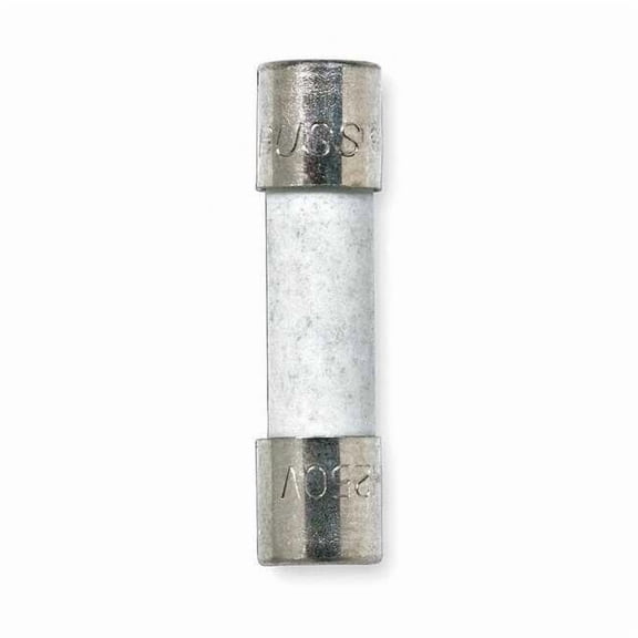 Ceramic Fuse, 3.15A, 1.5kA at 250V AC, 5 PK S505-3.15-R