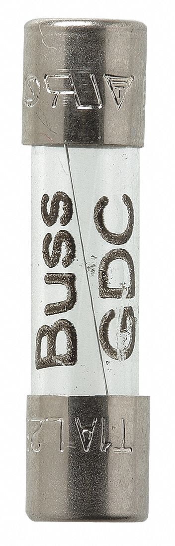 Eaton Bussmann Fuse,40mA,Glass,GDC Series,PK5 GDC-40MA