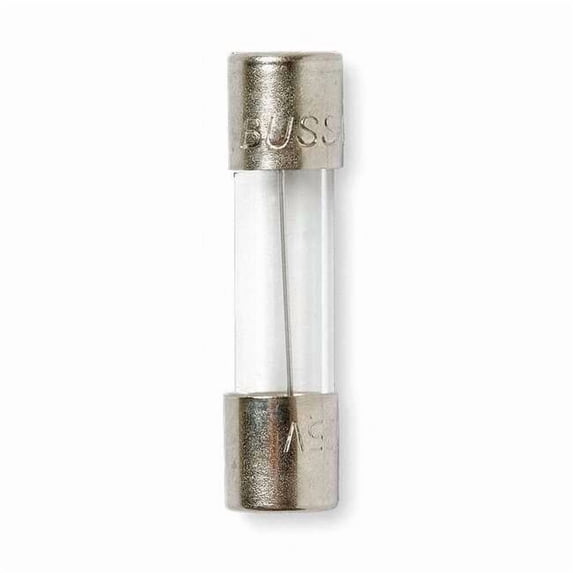 Glass Fuse, 4A, 10kA at 125V AC, 5 PK GMC-4-R