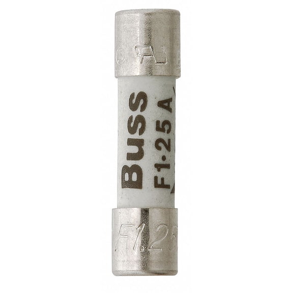 Eaton Bussmann Fuse,50mA,Ceramic,GDA Series,PK5 GDA-50MA