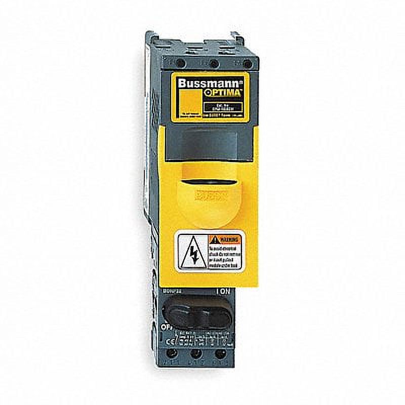 Eaton Bussmann Fuse Block,0 to 30A,Class CC,3 Pole OPM1038RSWC