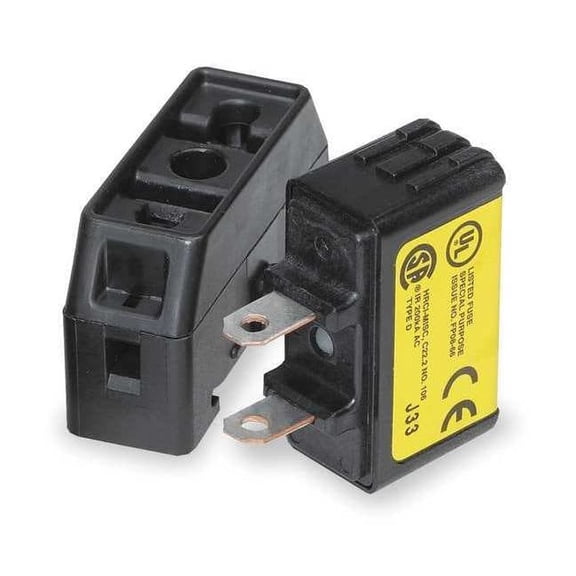 Eaton Bussmann Fuse Block, Box Lug, 30A, Class CF TCFH30N