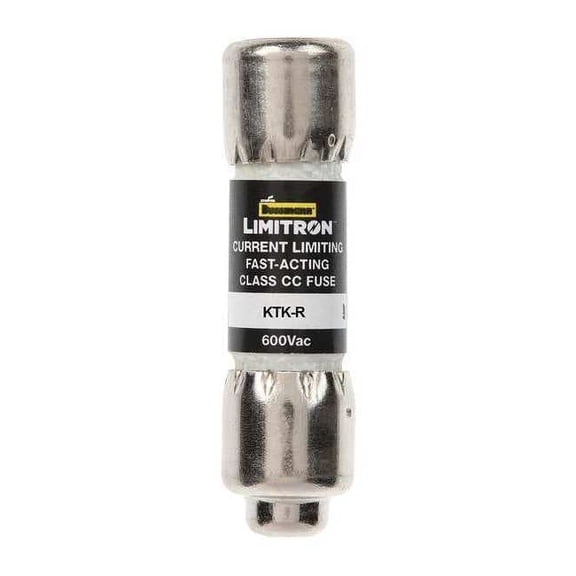 Eaton Bussmann CC Class, Fast-Acting, 0.6A, 600V AC, Non-Indicating KTK-R-6/10