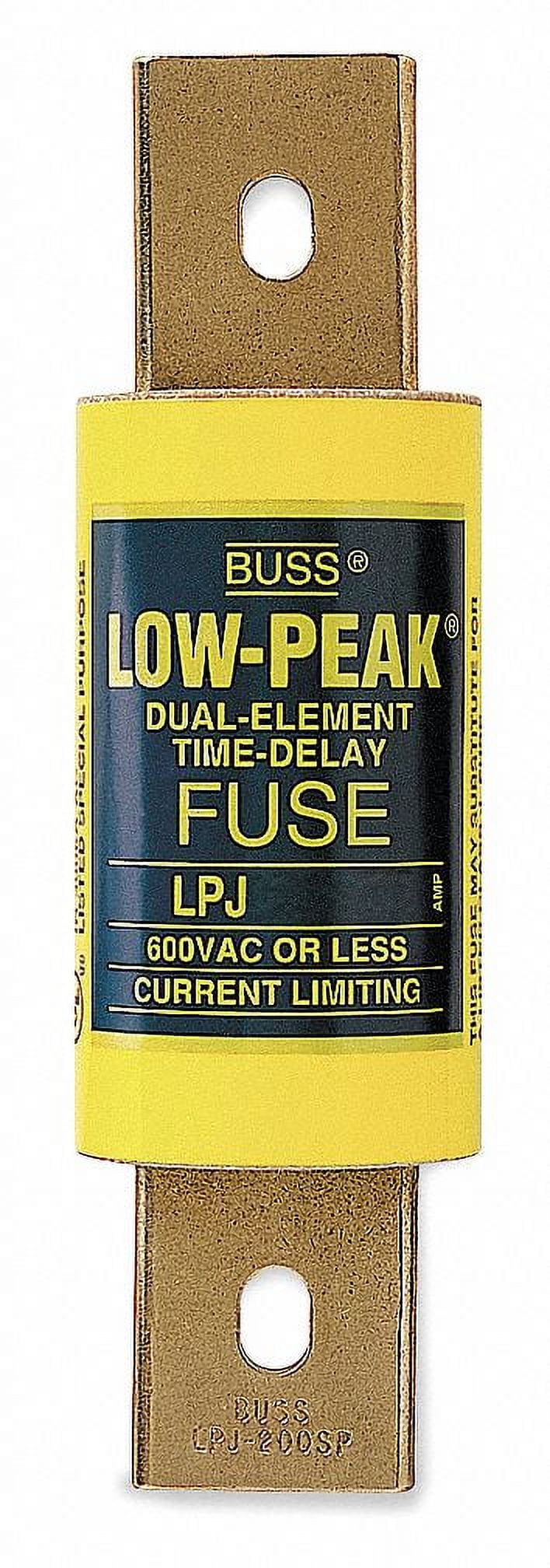 Eaton Bussmann Fuse,Class J,200A,LPJ Series LPJ200SP