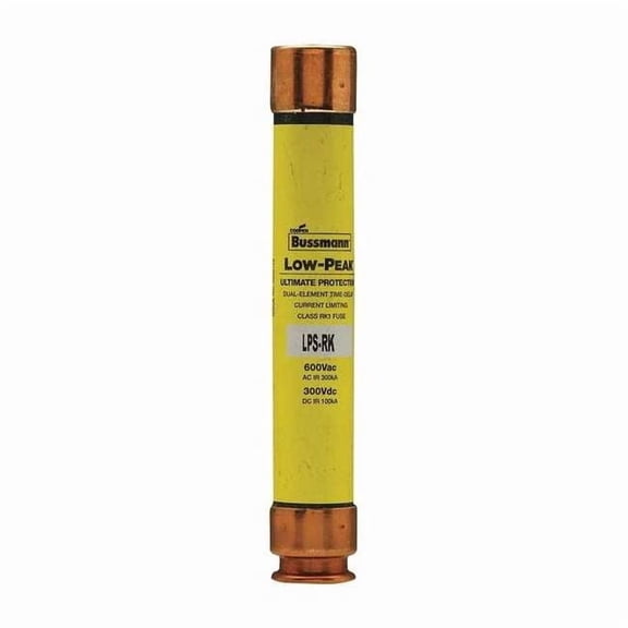 UL Class Fuse, RK1 Class, Time-Delay, 1A, 600V AC, Non-Indicating LPS-RK-1SP