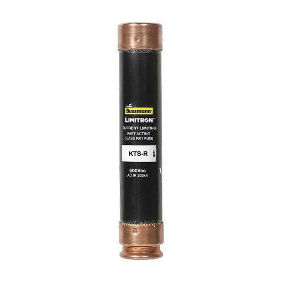 UL Class Fuse, RK1 Class, Fast-Acting, 25A, 600V AC, Non-Indicating KTS-R-25