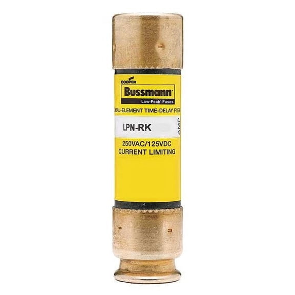 Eaton Bussmann Fuse,Class RK1,4A,LPN-RK-SP Series LPN-RK-4SP