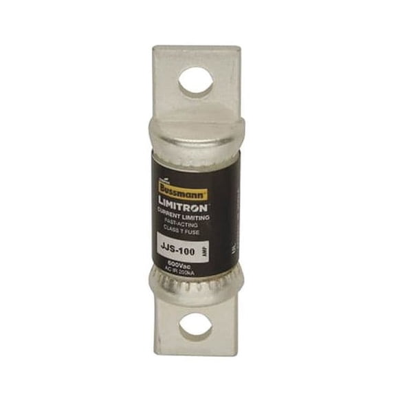UL Class Fuse, T Class, Fast-Acting, 100A, 600V AC, Non-Indicating JJS-100
