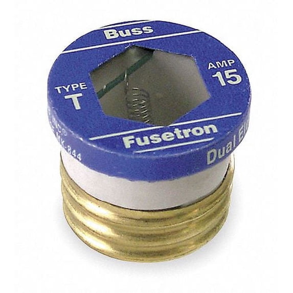 Eaton Bussmann Plug Fuse,T Series,4-1/2A,PK4 T-4-1/2