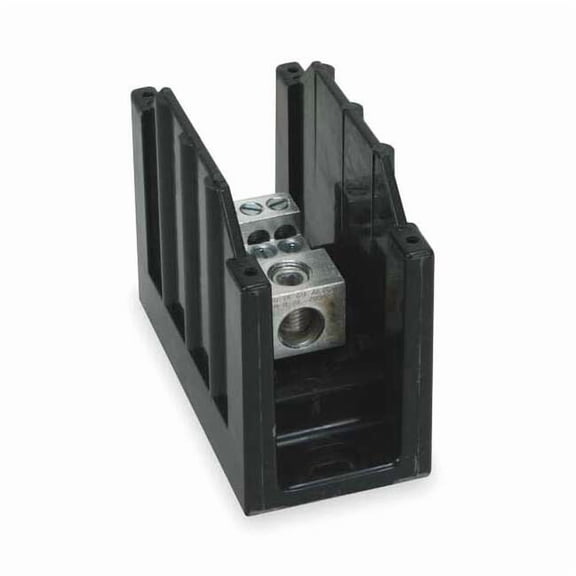 Eaton Bussmann Power Distr Block,Al/Cu,600V AC/DC 16321-1
