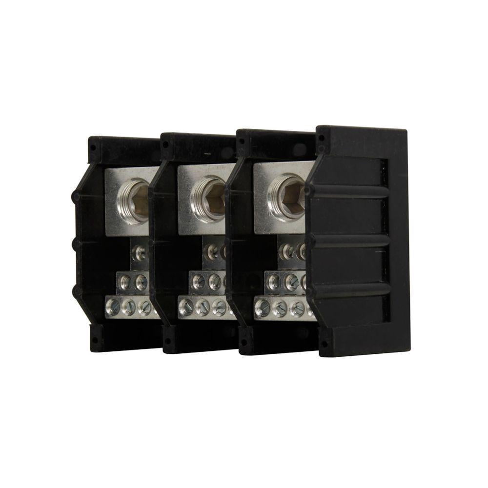 Eaton Bussmann Power Distr Block,Al/Cu,600V AC/DC 16375-3 - Walmart.com