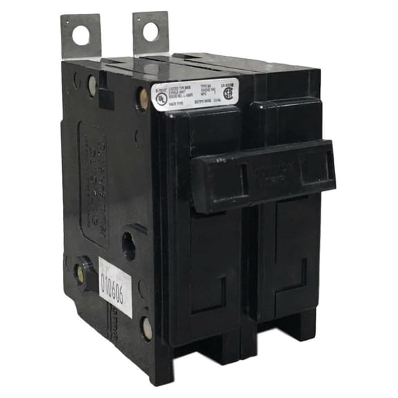 Eaton C-H BAB2030 Circuit Breaker, 30 Amp, 120/240 Volt, 2 Pole, Bolt-On, Quick Lag; Electrical Panel Replacement & Home Electrical Safety
