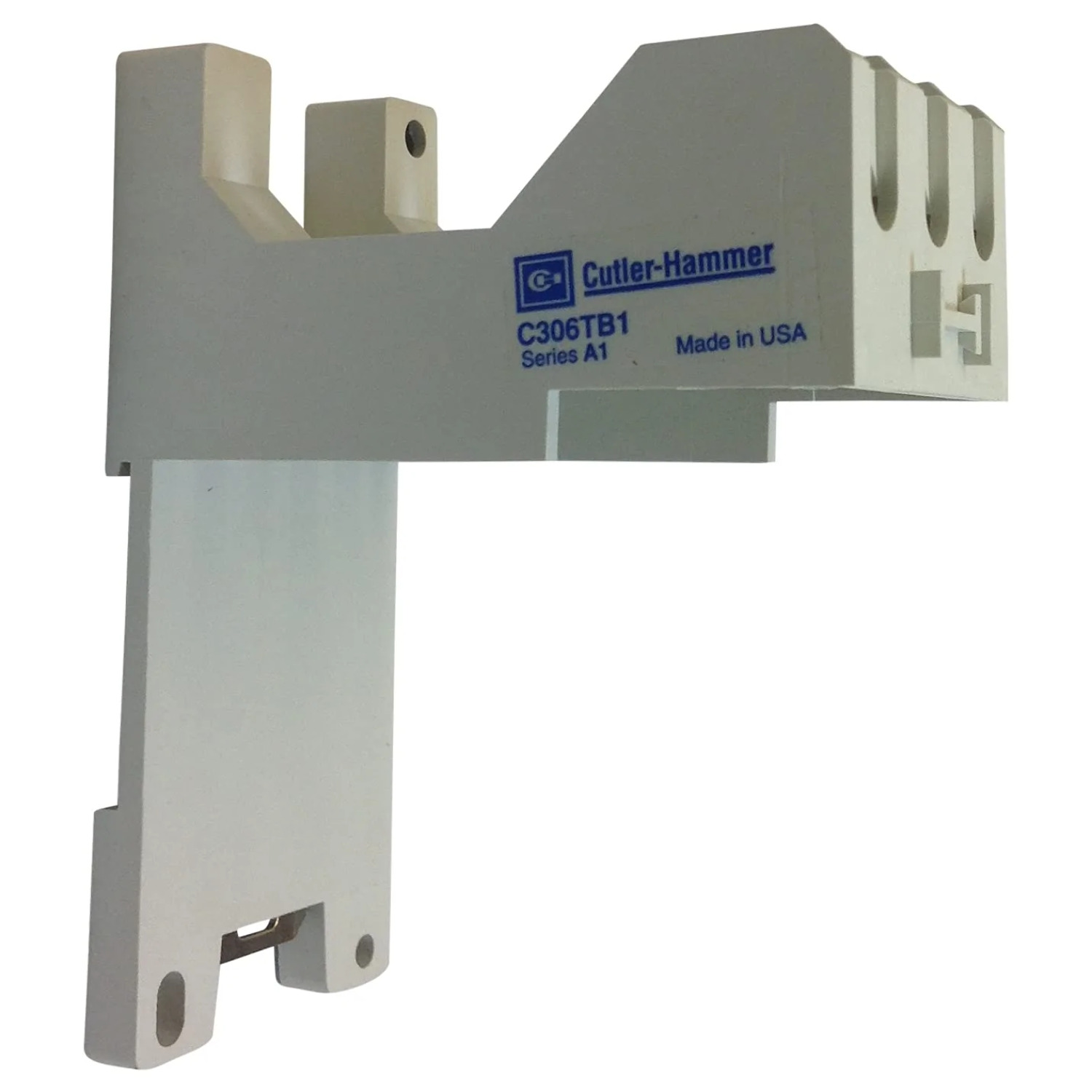Eaton C306TB1 DIN Rail Panel Mounting Adapter, 32 Amp Overload Relay
