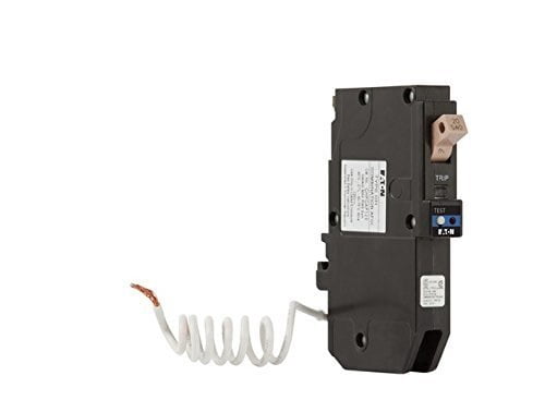 Eaton CH 15 Amp 1-Pole Dual Function (AFCI/GFCI) Plug-On Neutral Circuit Breaker