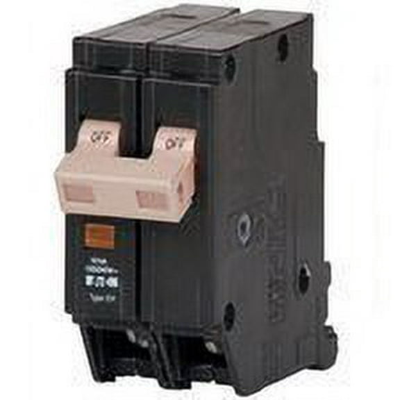 Eaton CHF215 Breaker, 15A, 2P, 120/240V, 10 kAIC, Type CH