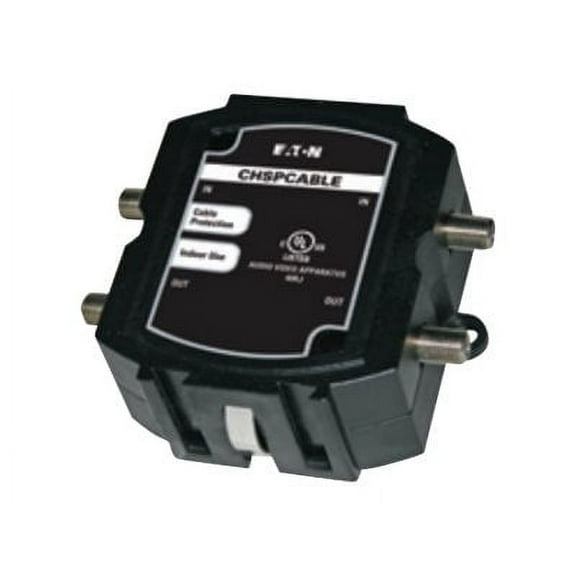 Eaton CHSPCABLE Surge Protection Protects 2 Quad Shield Cables