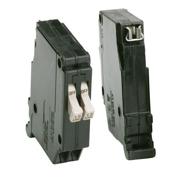 Eaton Electrical CHT1515 15 amp Tandem Single Pole Circuit Breaker  0.75 in.