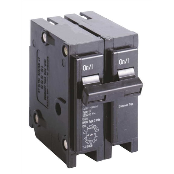 Eaton CL215 CL 15 Amp 2-Pole Circuit Breaker