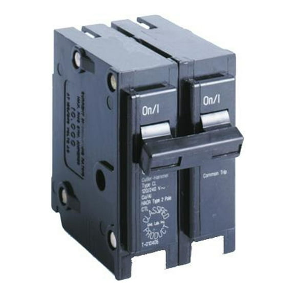 Eaton CL240CS Circuit Breaker, UL, Double Pole, 40A, 240-Volt - Quantity 3