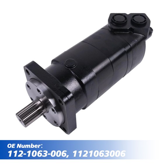 Eaton Char-Lynn Hydraulic Motor - 2000 & 6000 Series Loader - OEM 112-1063-006, 1121063006, 112-1063, 1121063 - Loader Hydraulic System