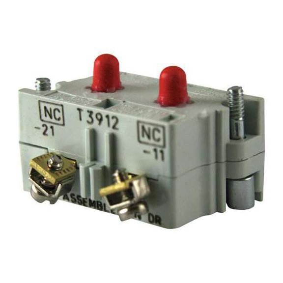 Eaton Cutler-Hammer Contact Block,2NC,30mm 10250T3