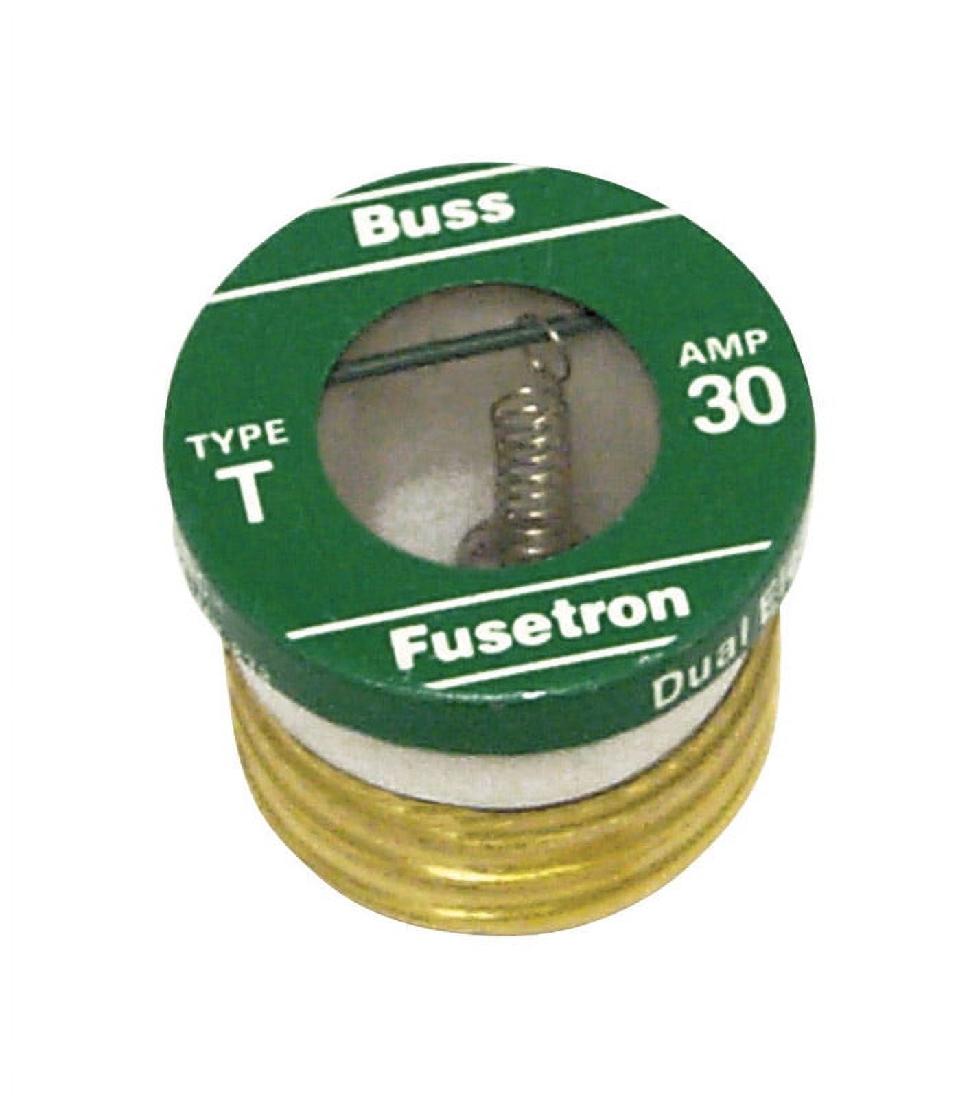 Eaton CooperBussman BPT30 30 A Plug Fuse Type Circuit Breaker