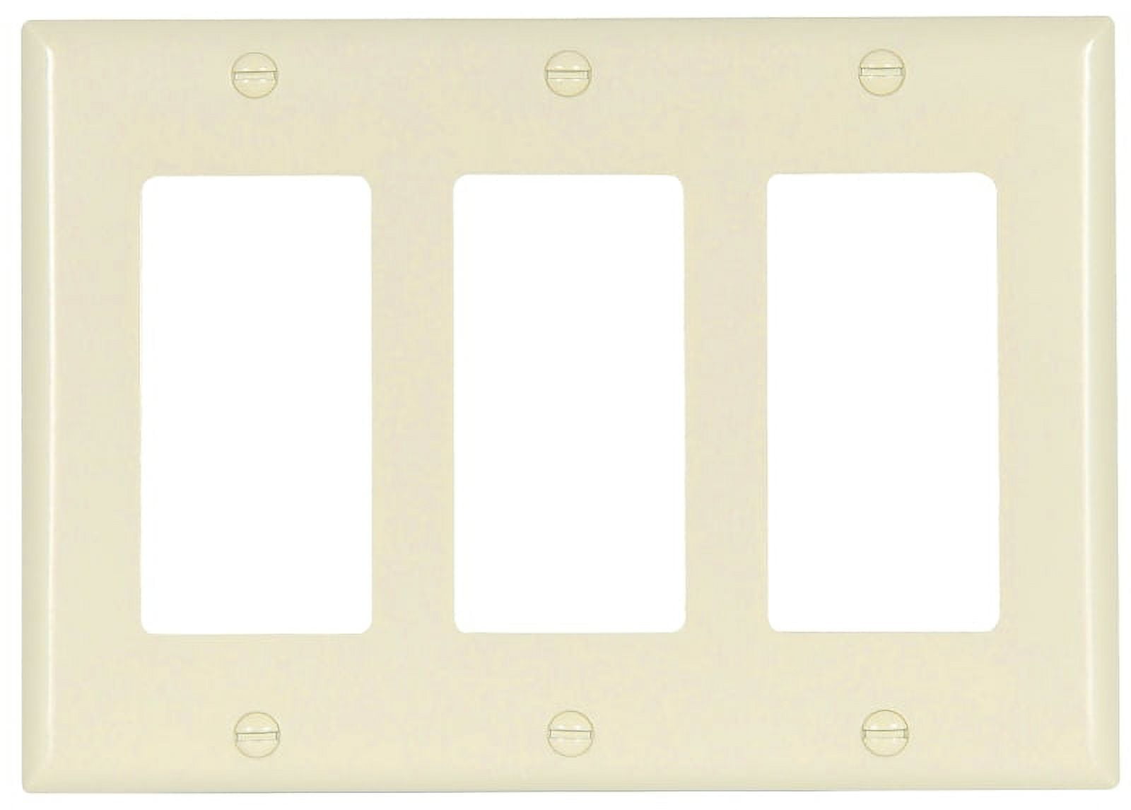 Eaton Cooper Wiring 2163 Series 2163LABOX StandardSize Wallplate 3