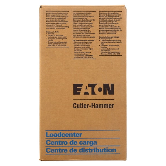 Eaton Corporation Enclosed Breaker BR2100BRP Outdoor - 100-Amp, Standard, Durable
