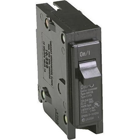 Eaton Corporation Br115 Single Pole Interchangeable Circuit Breaker, 120V, 15-Amp by EATON CORPORATION