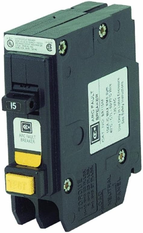 Eaton Corporation Br115Af Single Pole Arc Fault Circuit Breaker, 15-Amp ...