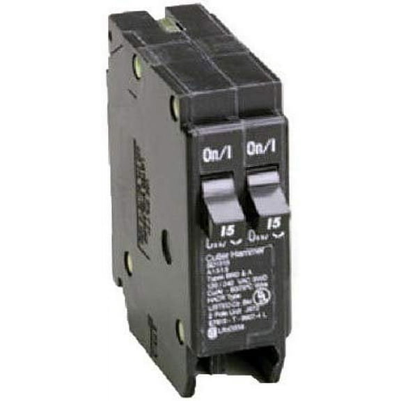 Eaton Corporation Tandem Circuit Breaker BR2020 Single Pole - 120V, 20 Amps, Durable