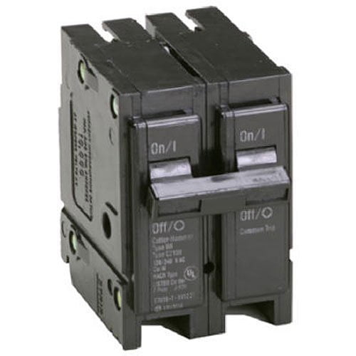 Eaton Corporation Br230 Double Pole Interchangeable Circuit Breaker, 120/240V, 30-Amp
