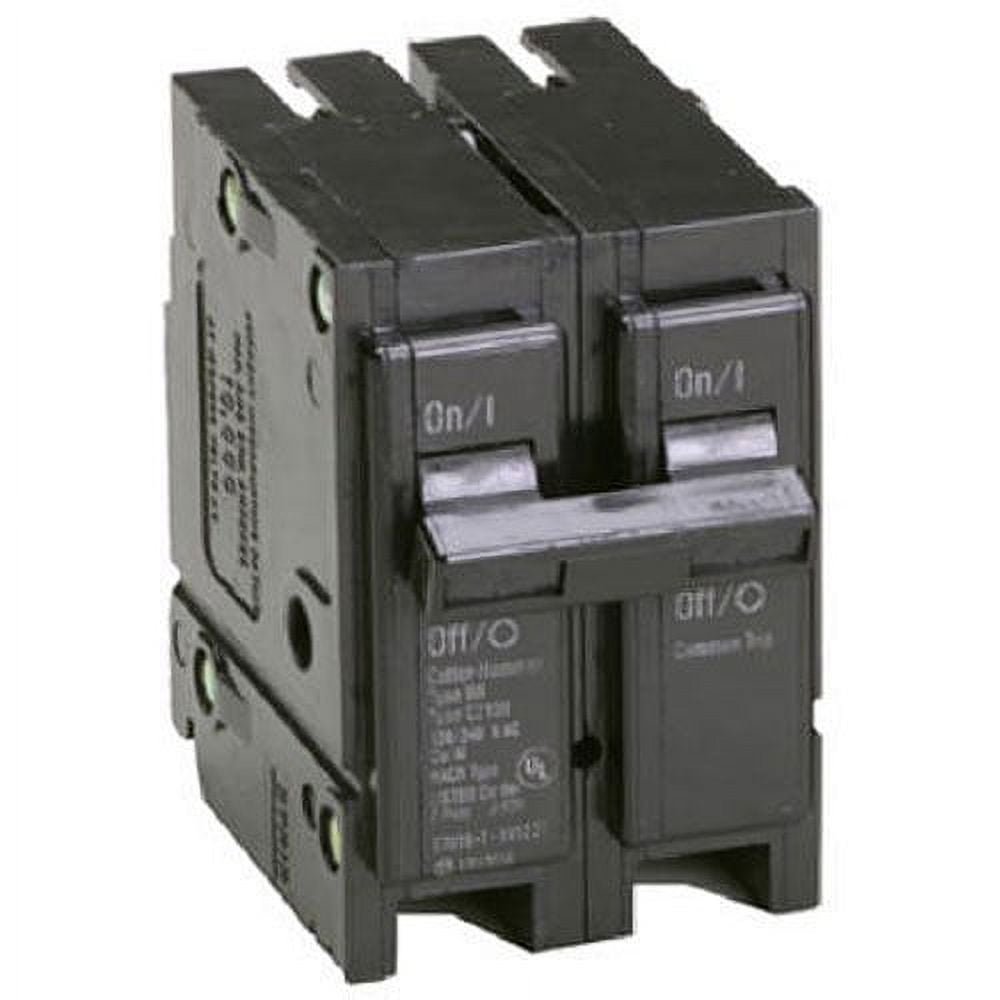 Eaton Corporation Br230 Double Pole Interchangeable Circuit Breaker, 120/240V, 30-Amp