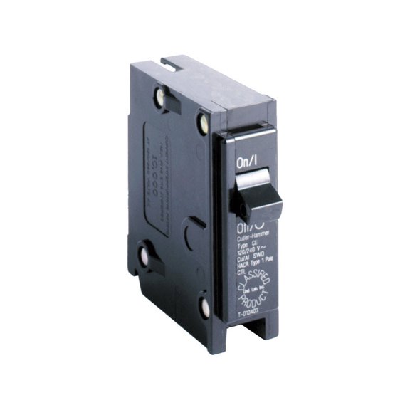 Eaton Corporation CL120CS Single Pole Ul Classified Replacement Breaker, 120V, 20-Amp