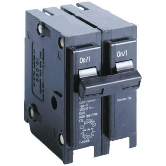 Eaton Corporation CL240CS Double Pole Ul Classified Replacement Breaker, 240V, 40-Amp