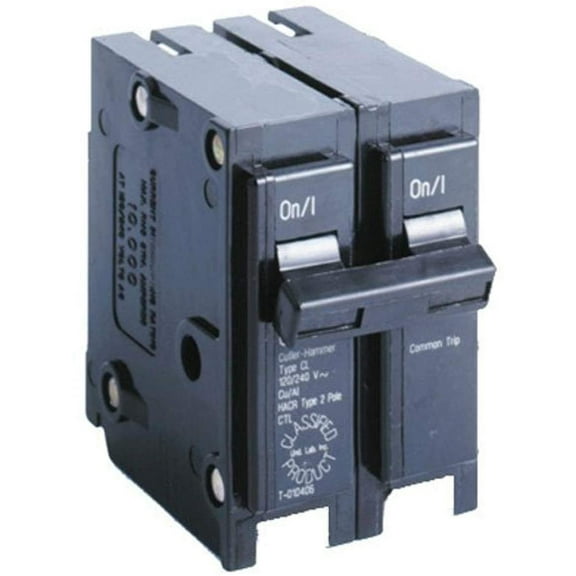Eaton Corporation CL250CS Double Pole Ul Classified Replacement Breaker, 240V, 50-Amp