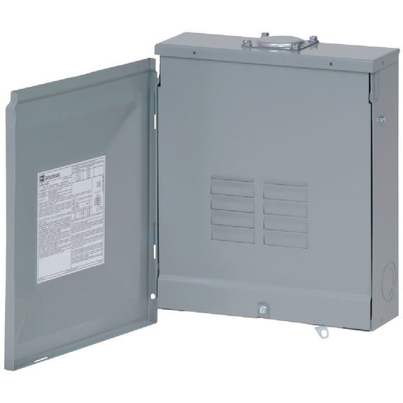 Eaton Corporation Ch8L125Rp 8 Circuit Main Lug Load Center Surface Mount Outdoor, 125-Amp, Gray