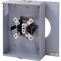 Eaton Corporation 200A Meter Socket URS212ACH - Silver Finish - 200 Electrical Meter Socket