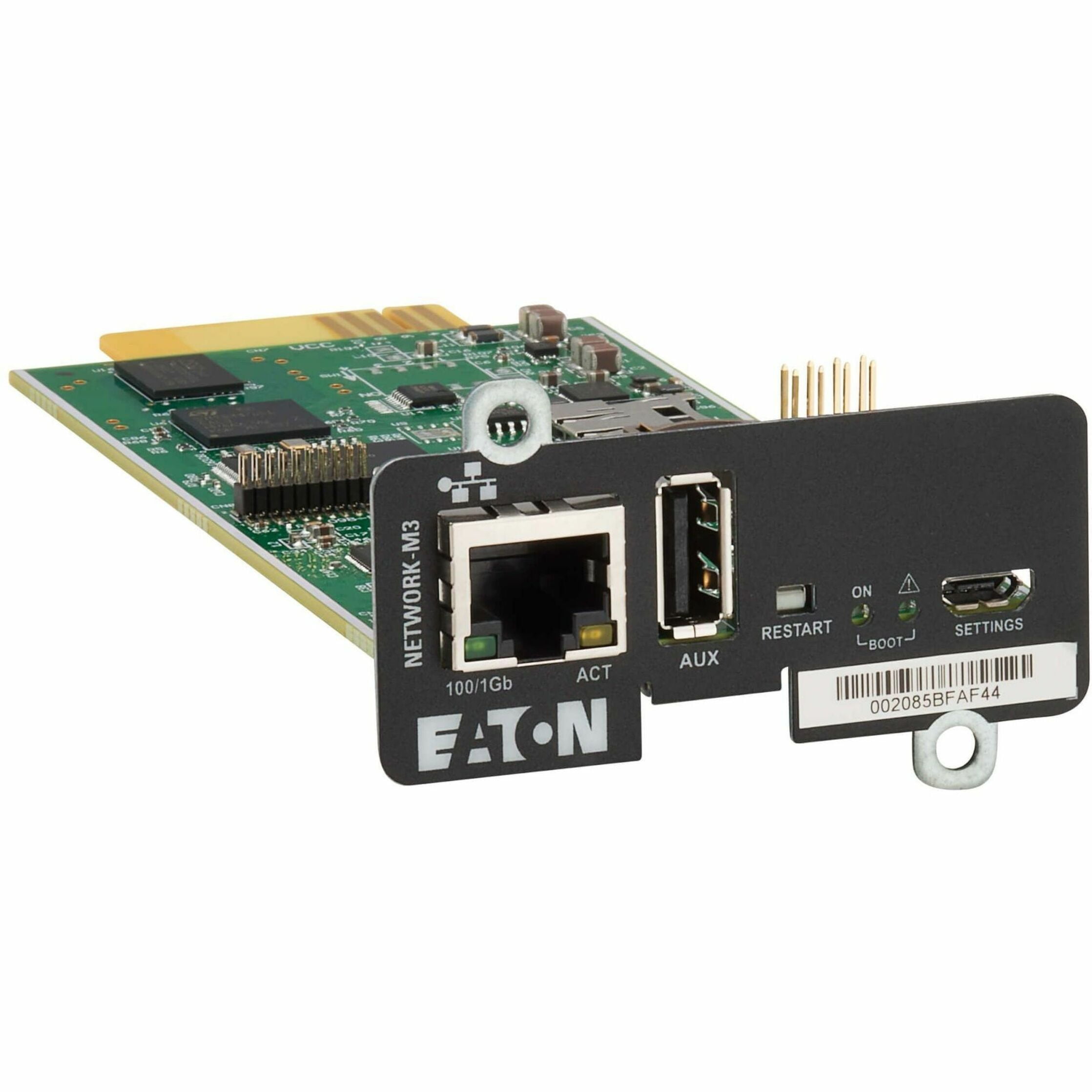 IEC 62443-4-2 Network Card Eaton Cybersecure Gigabit Network-M3 Card For  UPS/PDU - UL 2900-1 & IEC 62443-4-2 Certified Gigabit Network Module