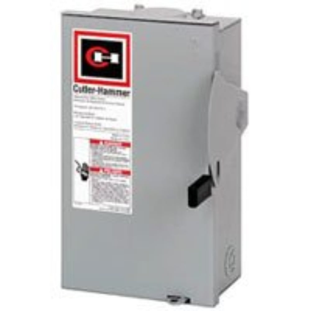 CUT DG222URB 60A 240V 3SN NF SW N3R CUTLER HAMMER