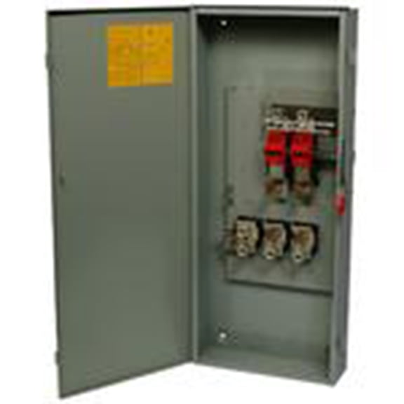 Eaton DG224NGK Safety Switch, 200A, 2P, 240VAC, GD Fusible, NEMA 1