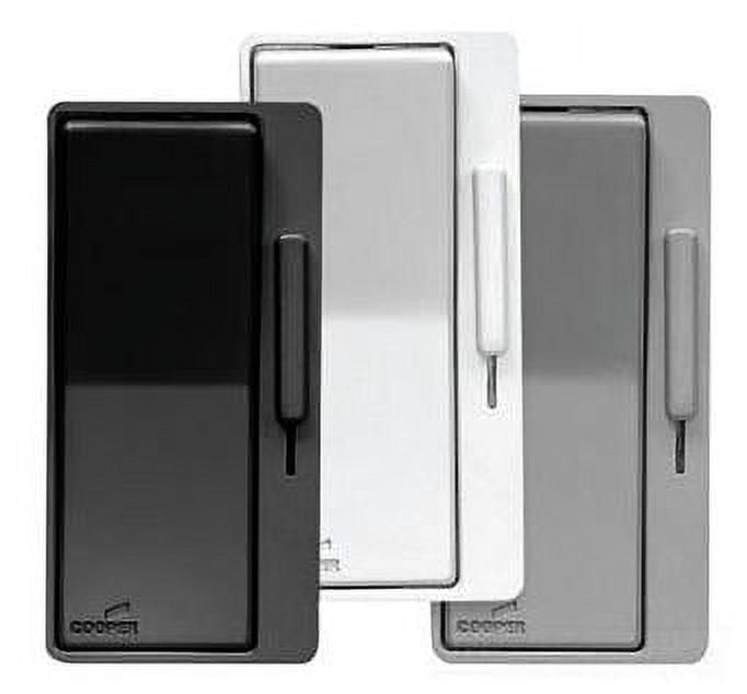 Eaton Decorator Dimmer010V,120/277Vacuum,BK/W/GY, with FREE