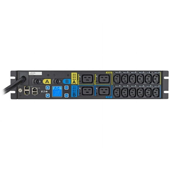 Eaton Epdu L6-30P Input 12x C13 4x C19-out 2U Managed Rack PDU EMAU06-10
