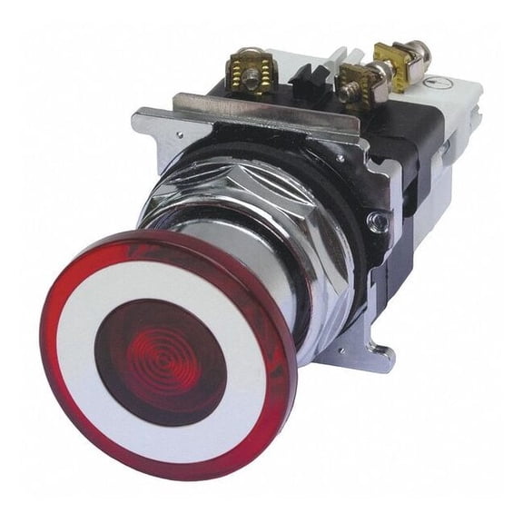 Eaton Cutler-Hammer Emergency Stop Push Button, Red, IP Rating: 65 10250T5B62-1X