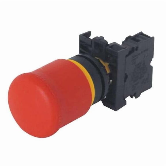 Eaton Emergency Stop Push Button,Red M22-PV-K01