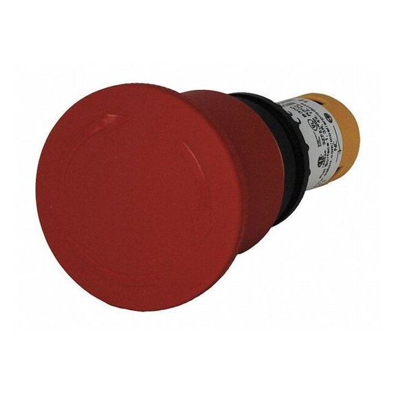 Eaton Emergency Stop Push Button,Red C22-PVT45P-K11