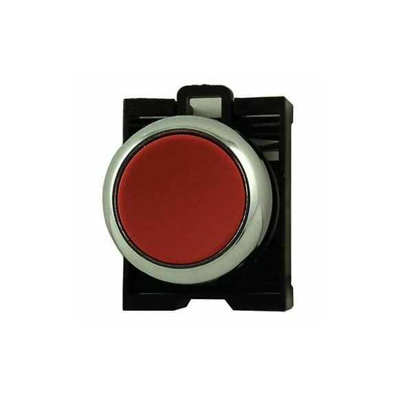 Eaton Flush Push Button, Red,22mm M22M-D-R