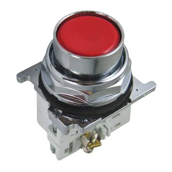 Eaton Cutler-Hammer Non-Illuminated Push Button,30mm,Metal 10250T102-51