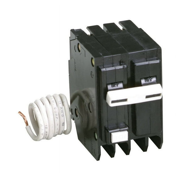 Eaton GFCI Circuit Breaker Type BR GFTCB250 - 50 Amp 2 Pole - 1 Piece