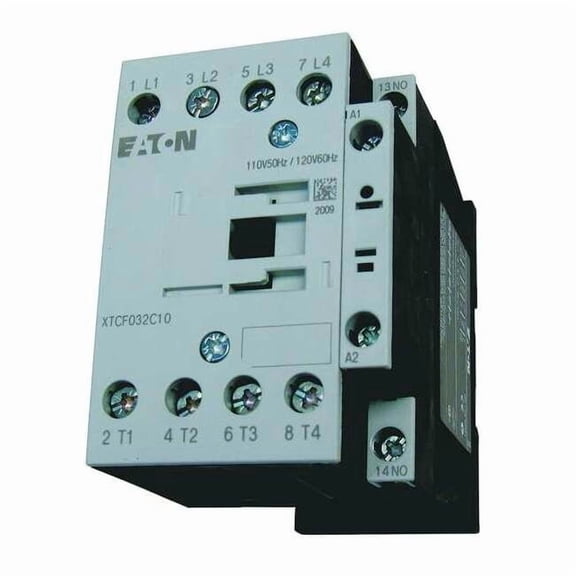 IEC Magnetic Contactor, 1NO, 120V AC, 4 P, Non-Reversing, Screw XTCF032C10A